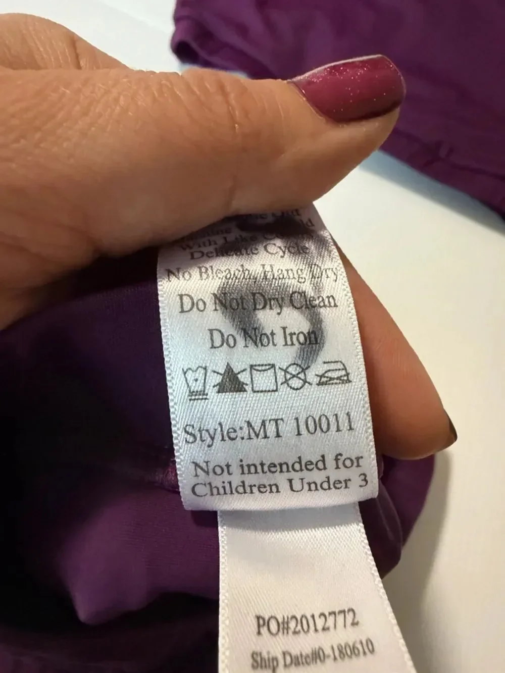 WEISSMAN contemporary Dance Costume purple 2 piece MT10998 mesh custom MA adult